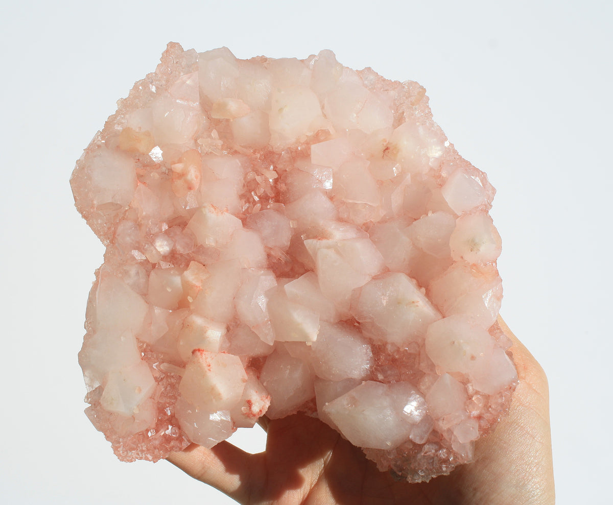 Pink Diamond Apophyllite Slab