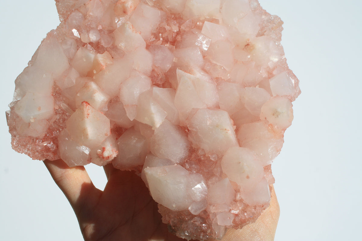 Pink Diamond Apophyllite Slab