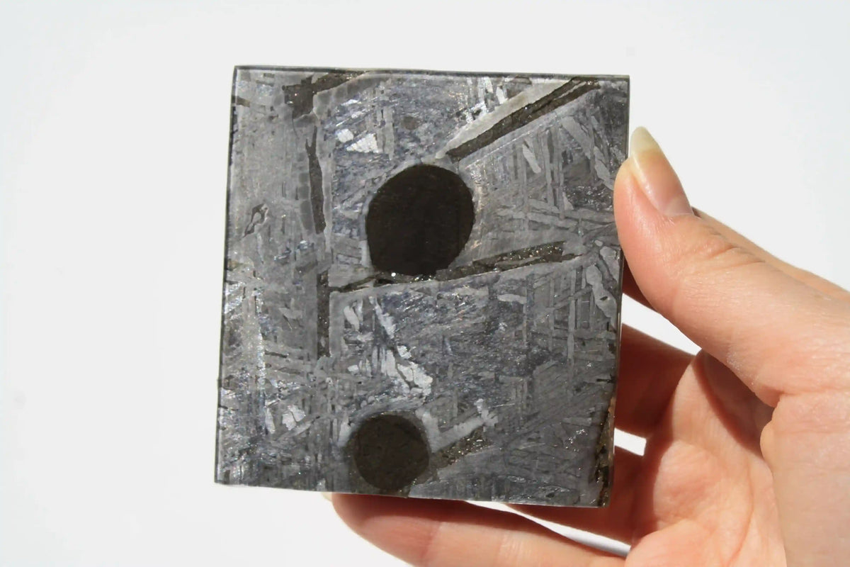 Aletai Meteorite, aletai meteorite, crystal shop, meteorite on stand, crystals from space, moldavite, Widmanstätten Pattern, iron meteorite
