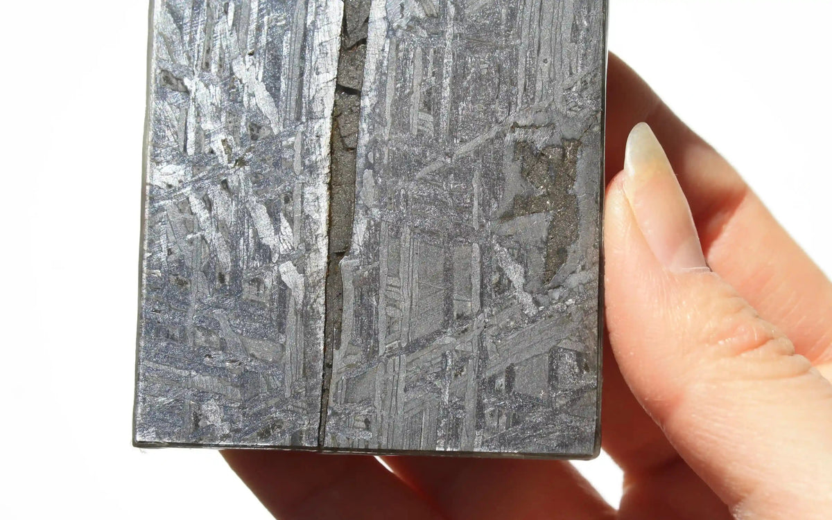 Aletai Meteorite, aletai meteorite, crystal shop, meteorite on stand, crystals from space, moldavite, Widmanstätten Pattern, iron meteorite