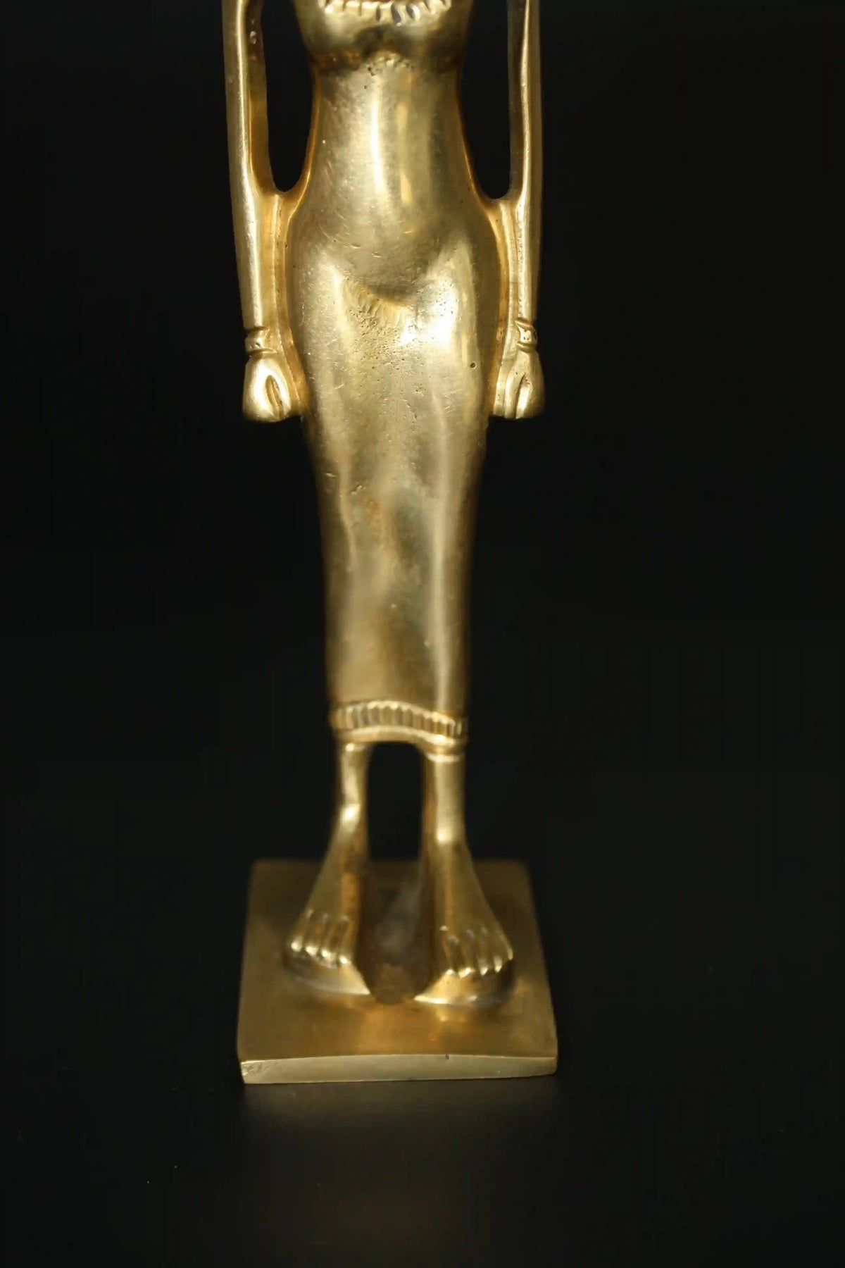 Sekhmet Egyptian Goddess Brass Statue