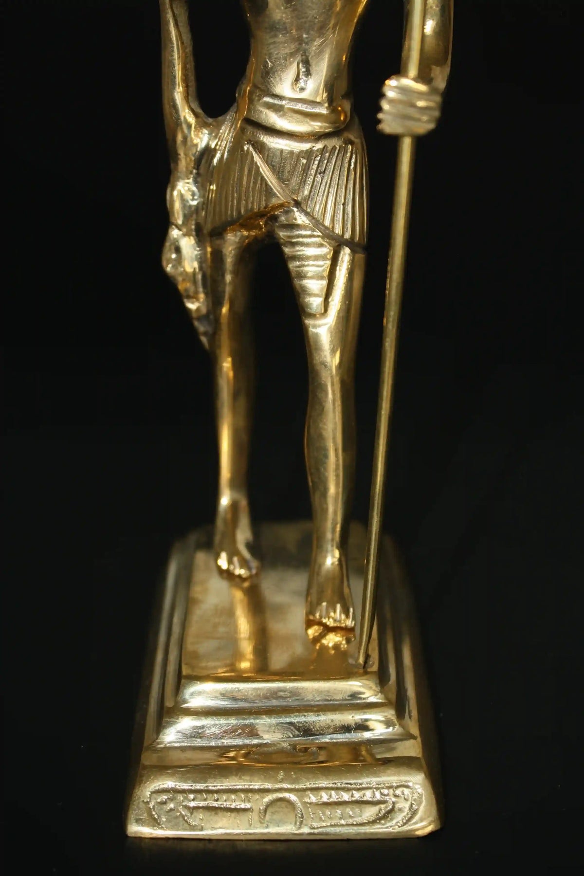 Anubis Egyptian God Brass Statue