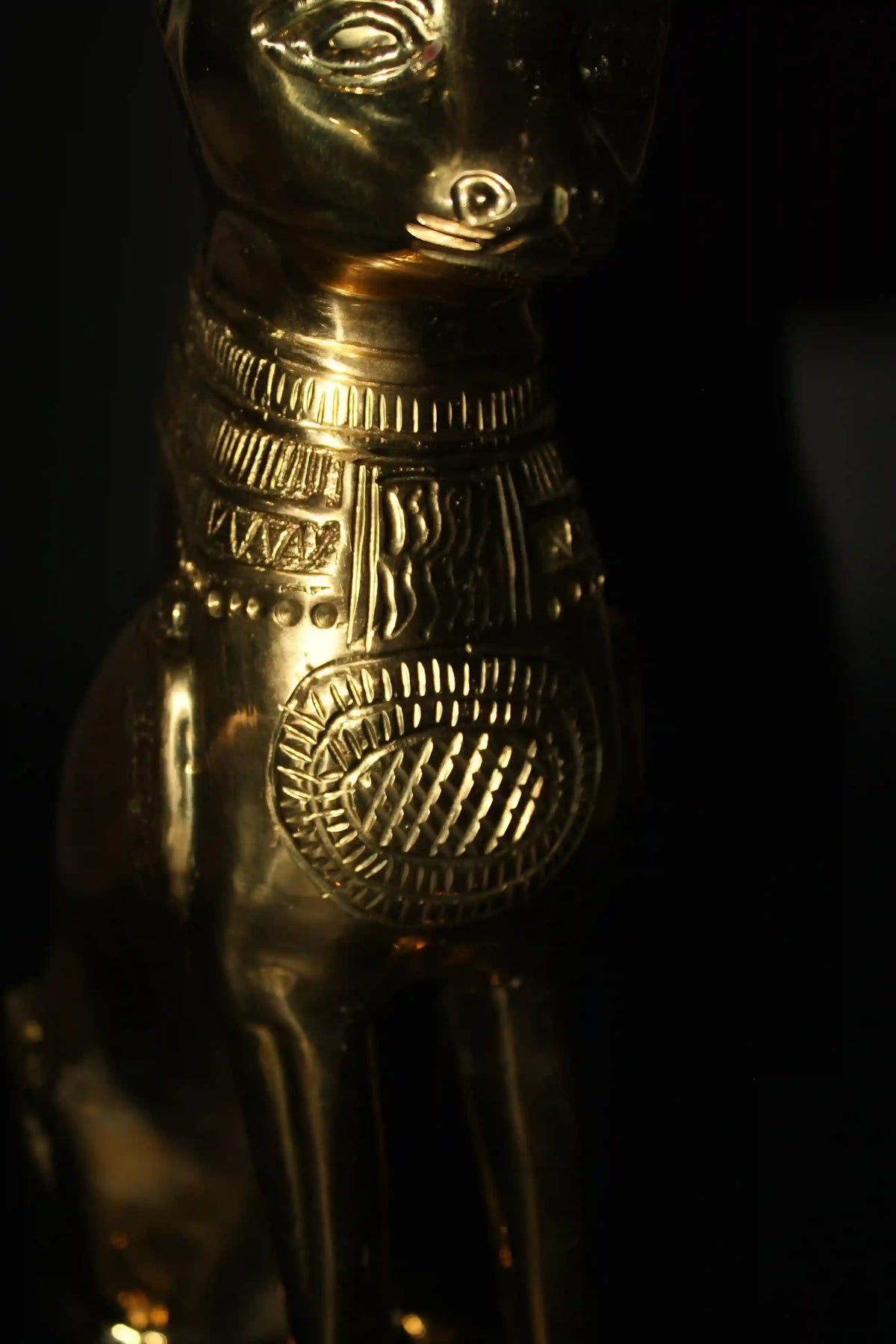 LARGE Egyptian Cat Bastet Statue from Egypt