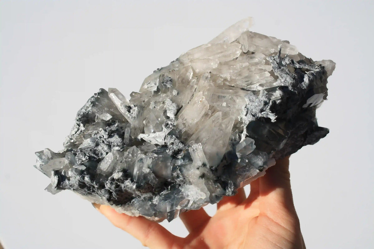 Blue Tara quartz, blue tara cluster, blue tara inclusion crystal , blue inclusion quartz, tara cluster, crystal tara cluster, Canadian crystal shop, blue quartz cluster