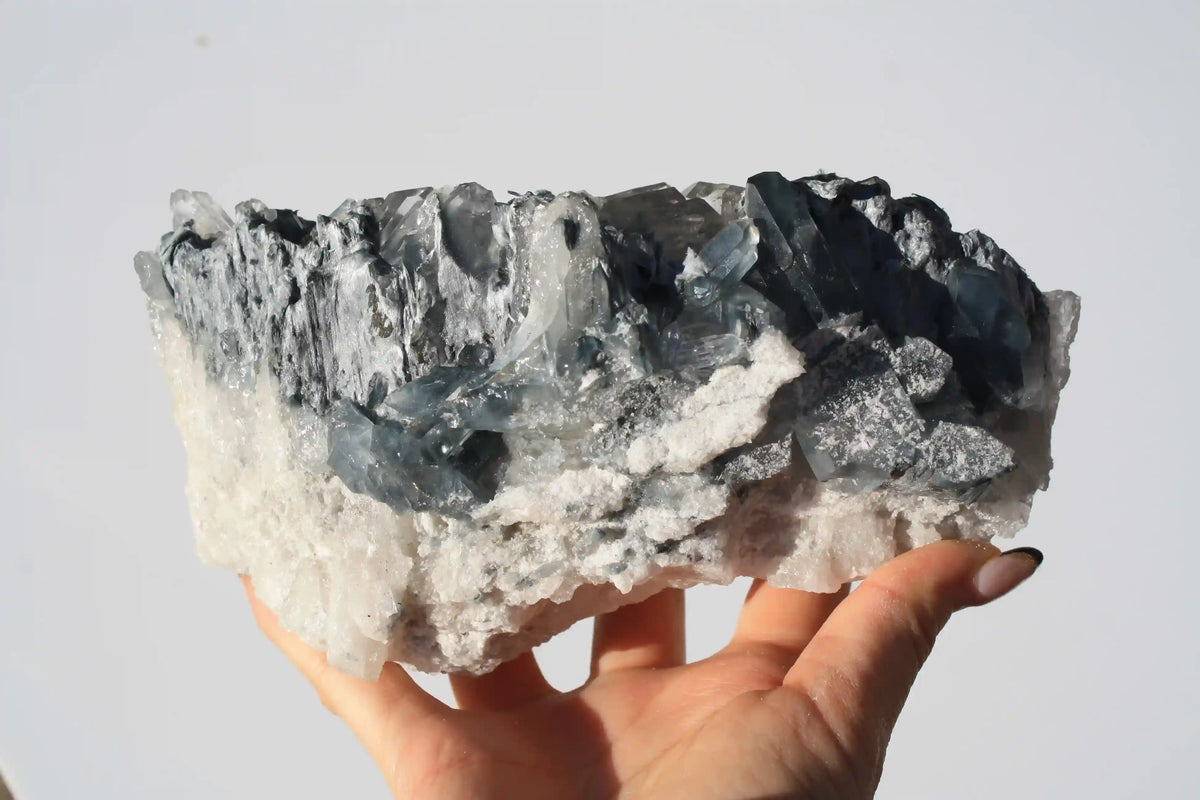 Blue Tara quartz, blue tara cluster, blue tara inclusion crystal , blue inclusion quartz, tara cluster, crystal tara cluster, Canadian crystal shop, blue quartz cluster