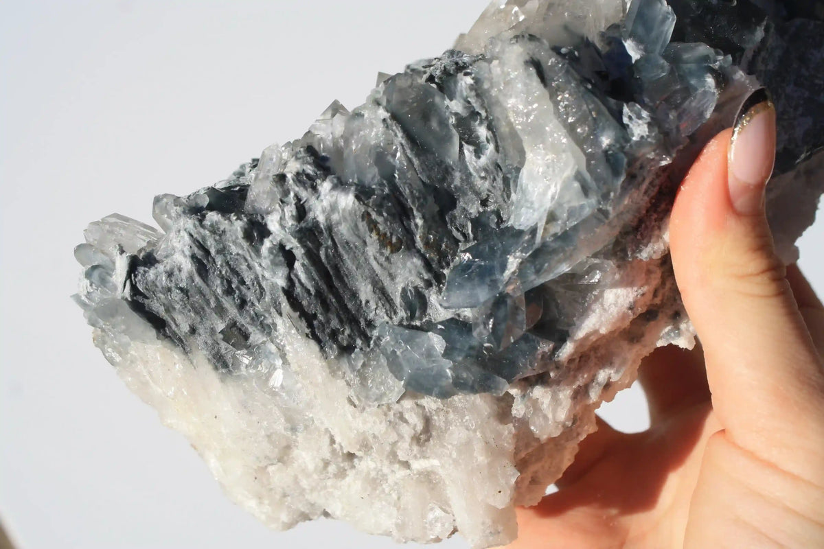 Blue Tara quartz, blue tara cluster, blue tara inclusion crystal , blue inclusion quartz, tara cluster, crystal tara cluster, Canadian crystal shop, blue quartz cluster