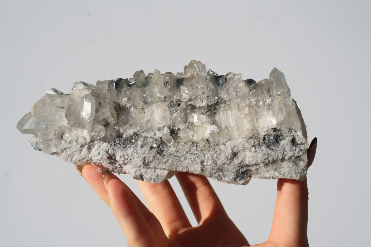 Blue Tara quartz, blue tara cluster, blue tara inclusion crystal , blue inclusion quartz, tara cluster, crystal tara cluster, Canadian crystal shop, blue quartz cluster