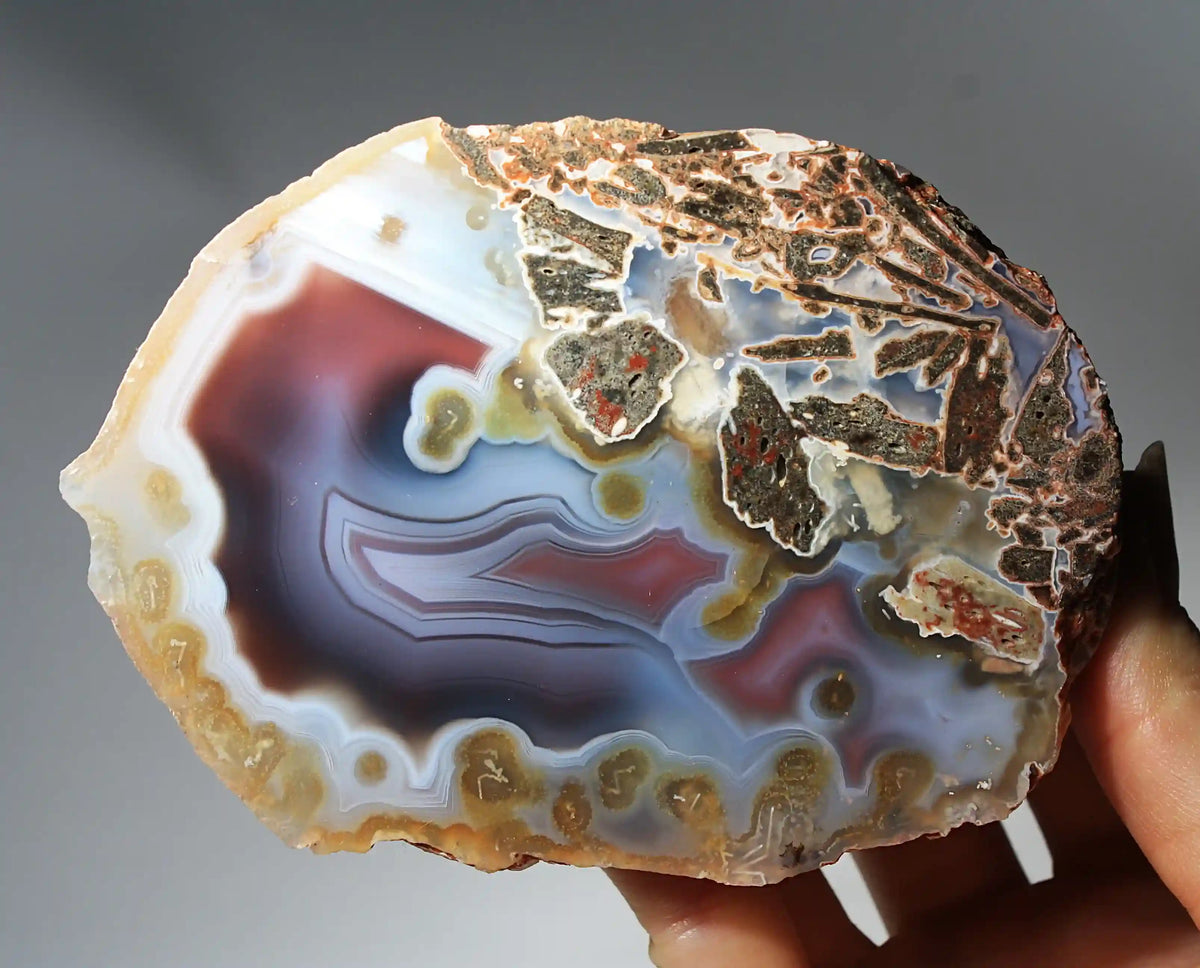 Swazi agate, agate pairs, swazi agate pair, orange swazi agate, white swazi agate, pink swazi agate, purple swazi agate, collectors swazi agate