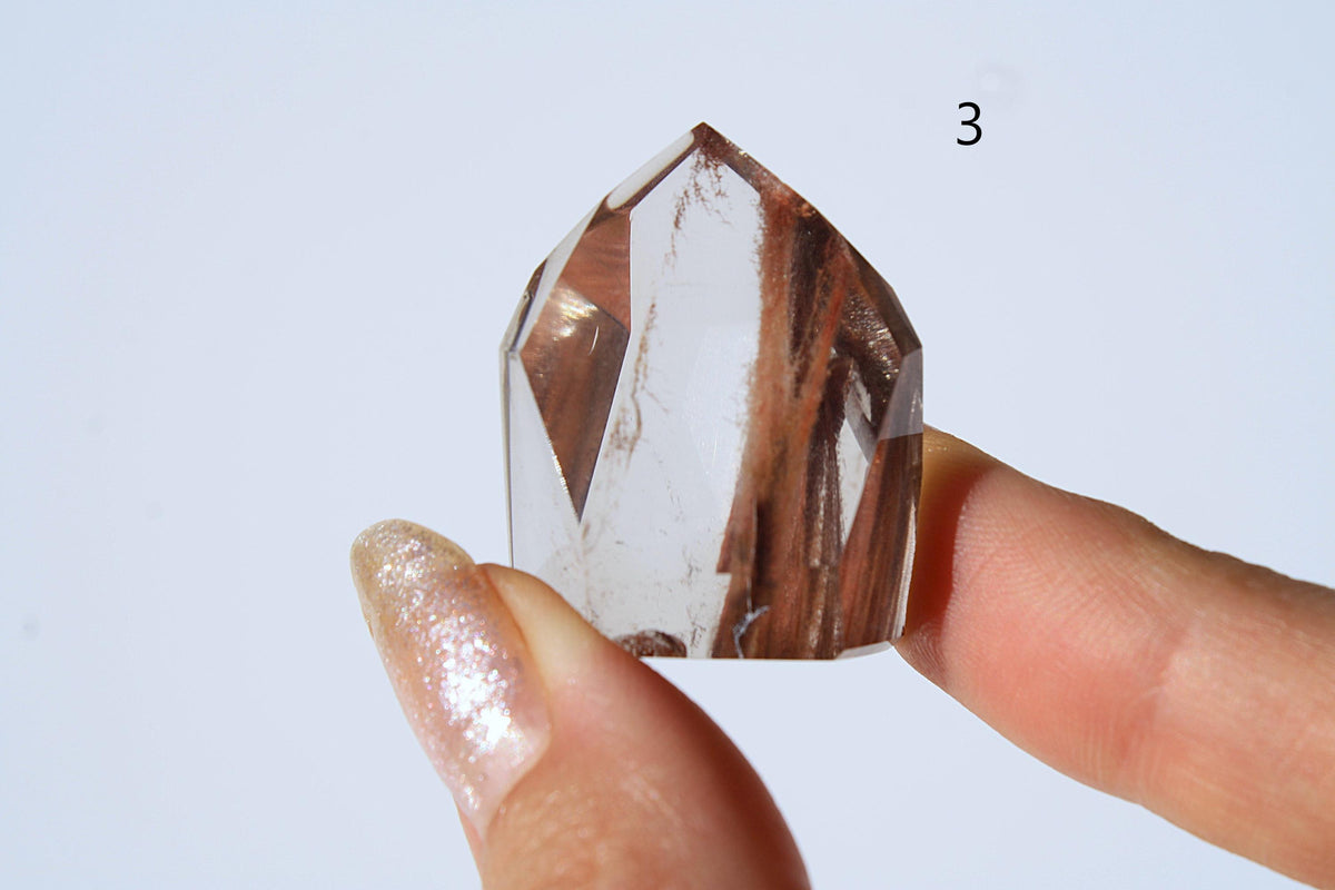 Rare Red Amphibole Towers from Bahia, Brazil | POWERFUL Angelic Communication | Amphibole Quartz | Angel Hair Quartz | Angel Wing