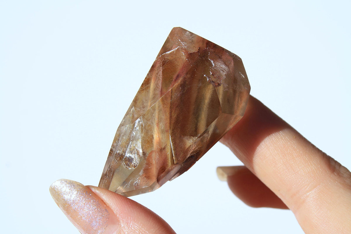 Rare Red Amphibole Towers from Bahia, Brazil | POWERFUL Angelic Communication | Amphibole Quartz | Angel Hair Quartz | Angel Wing