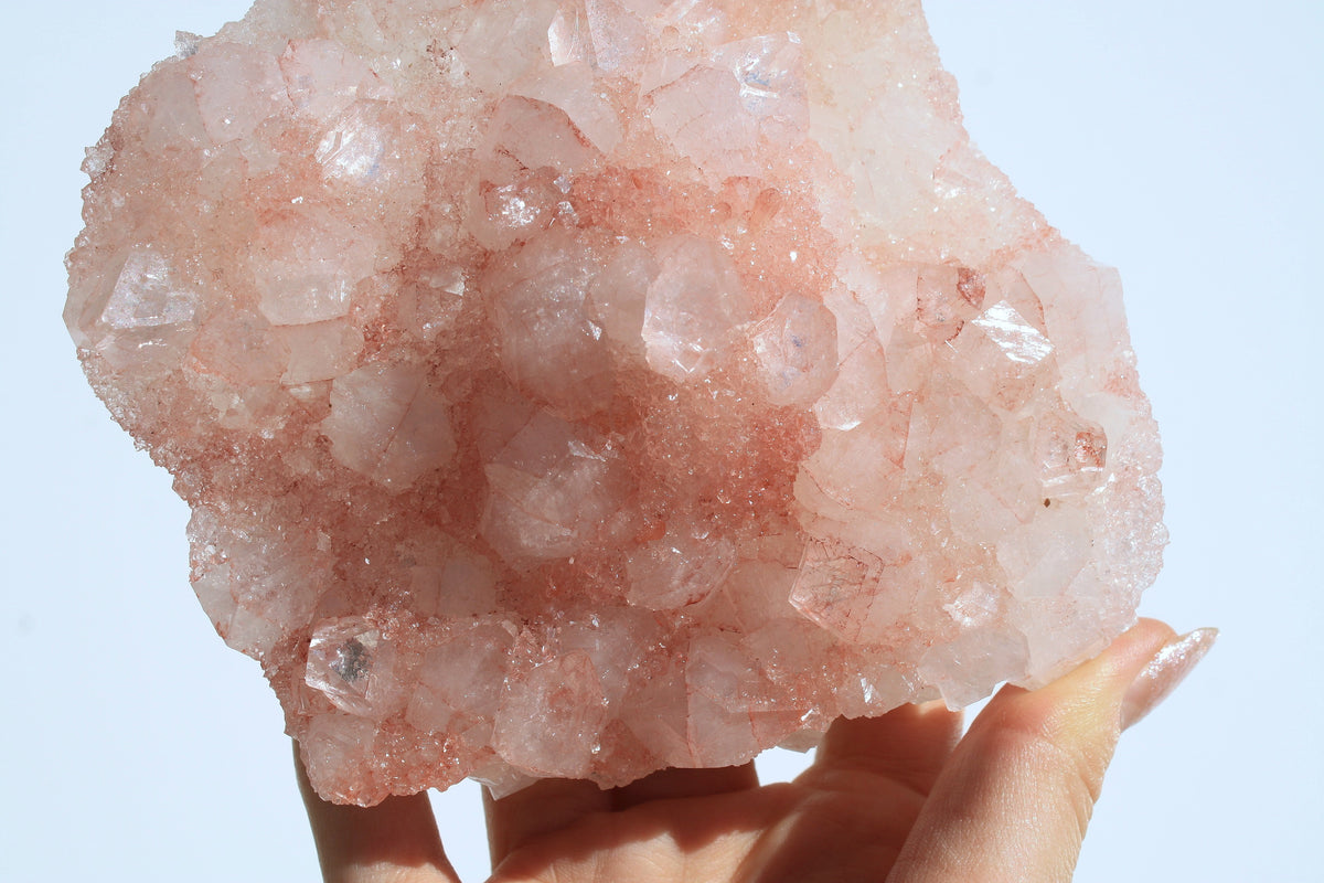 Sparkling Pink Diamond Apophyllite