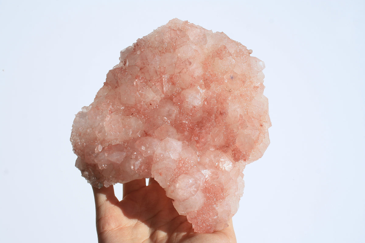Pink Diamond Apophyllite Slab