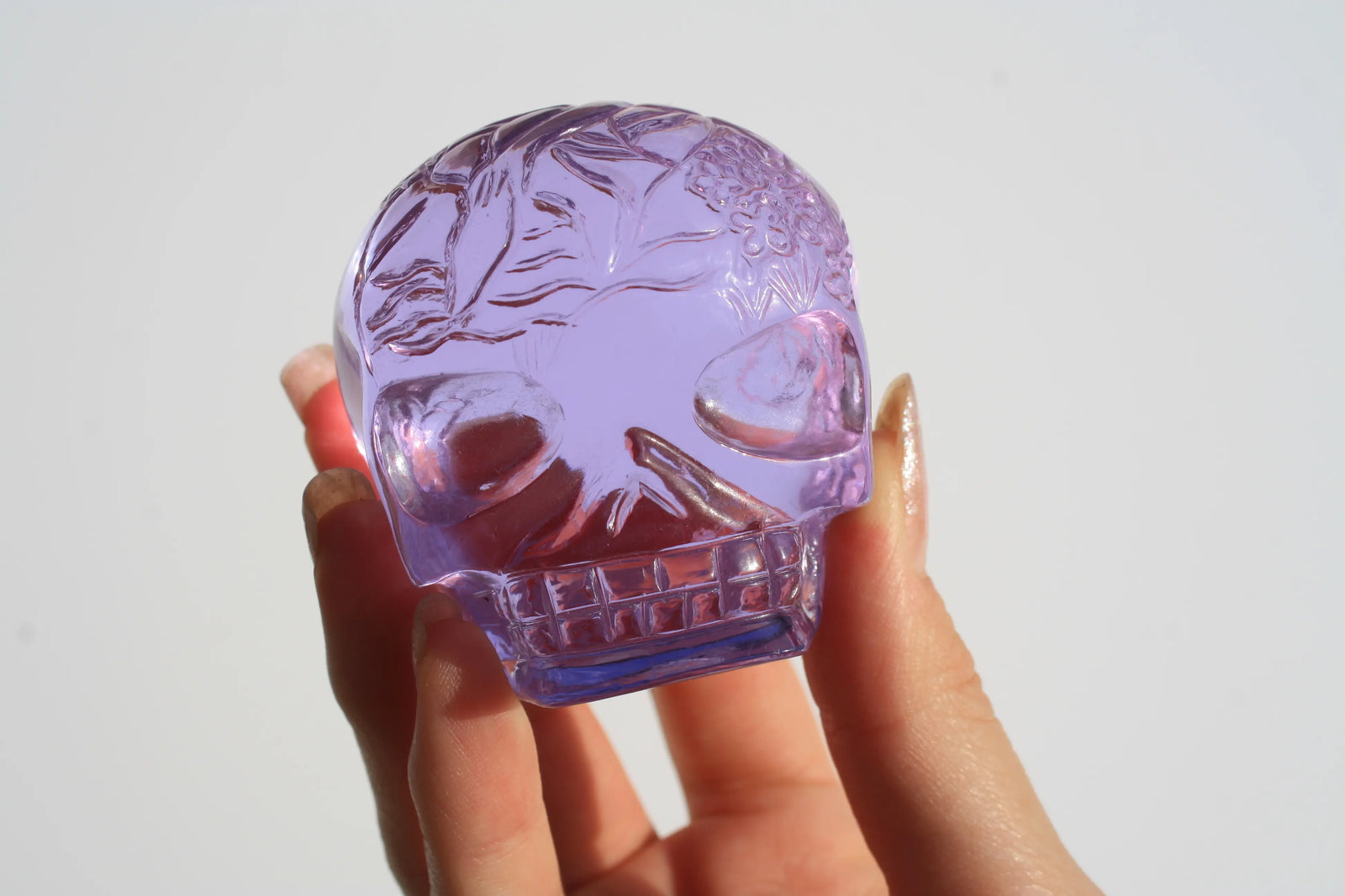 fairy carved crystal