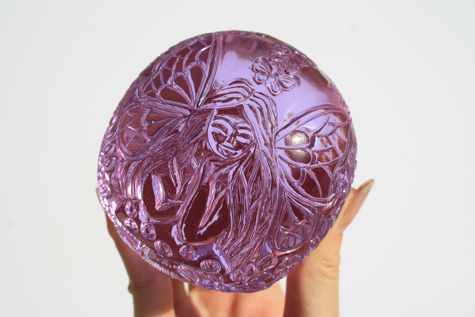 fairy purple obsidian 