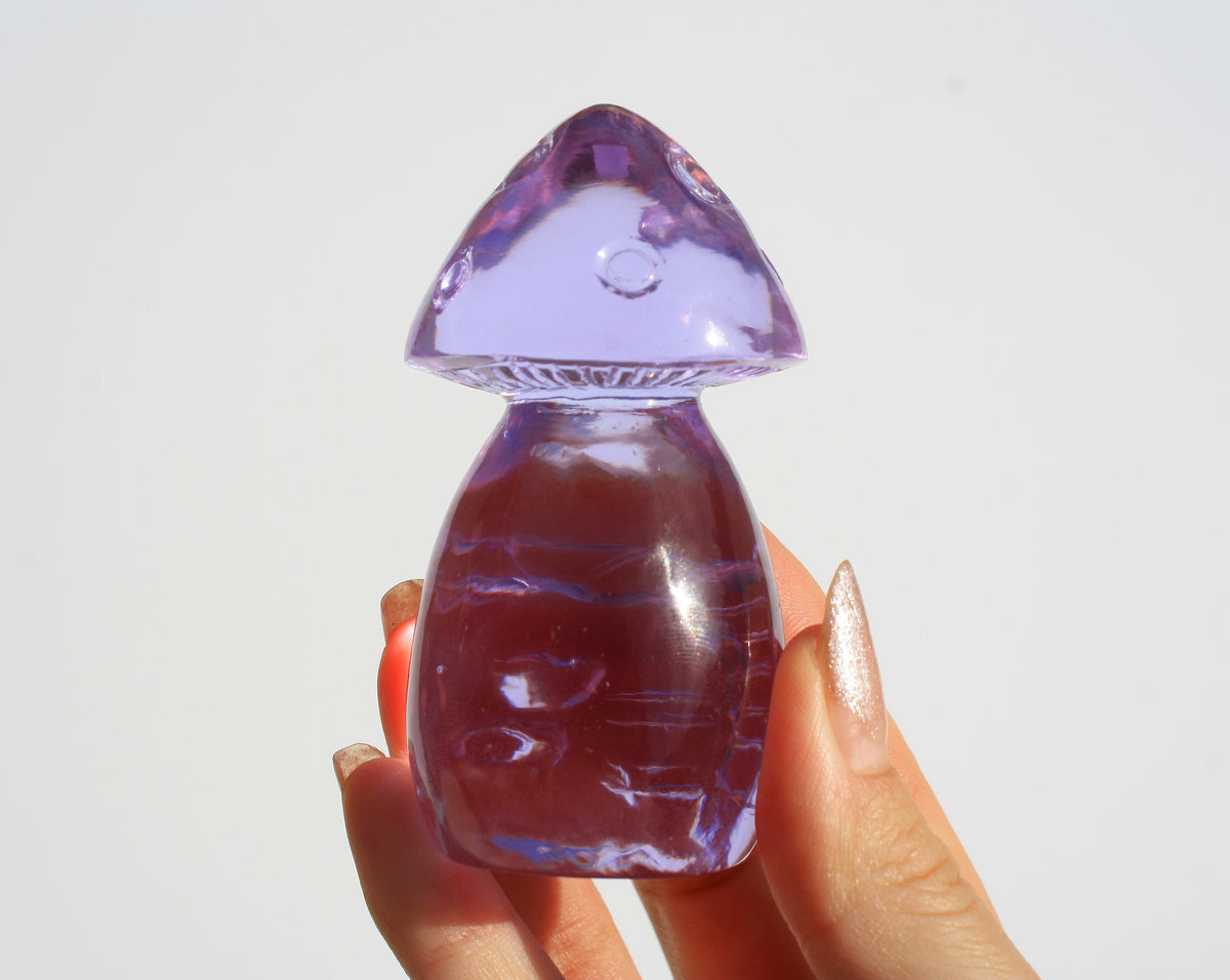 Purple Obsidian Fairy House by Vikas Meena