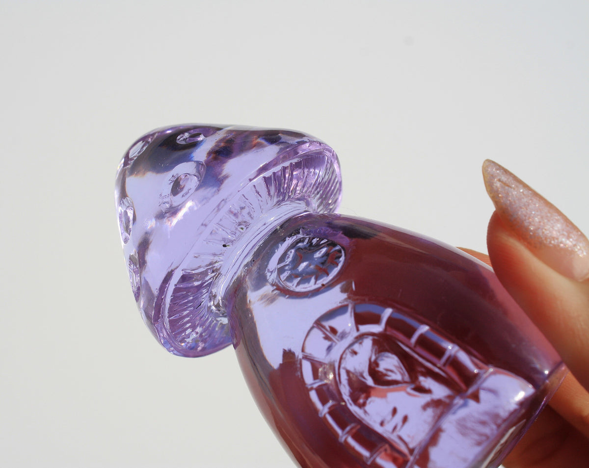 Purple Obsidian Fairy House by Vikas Meena