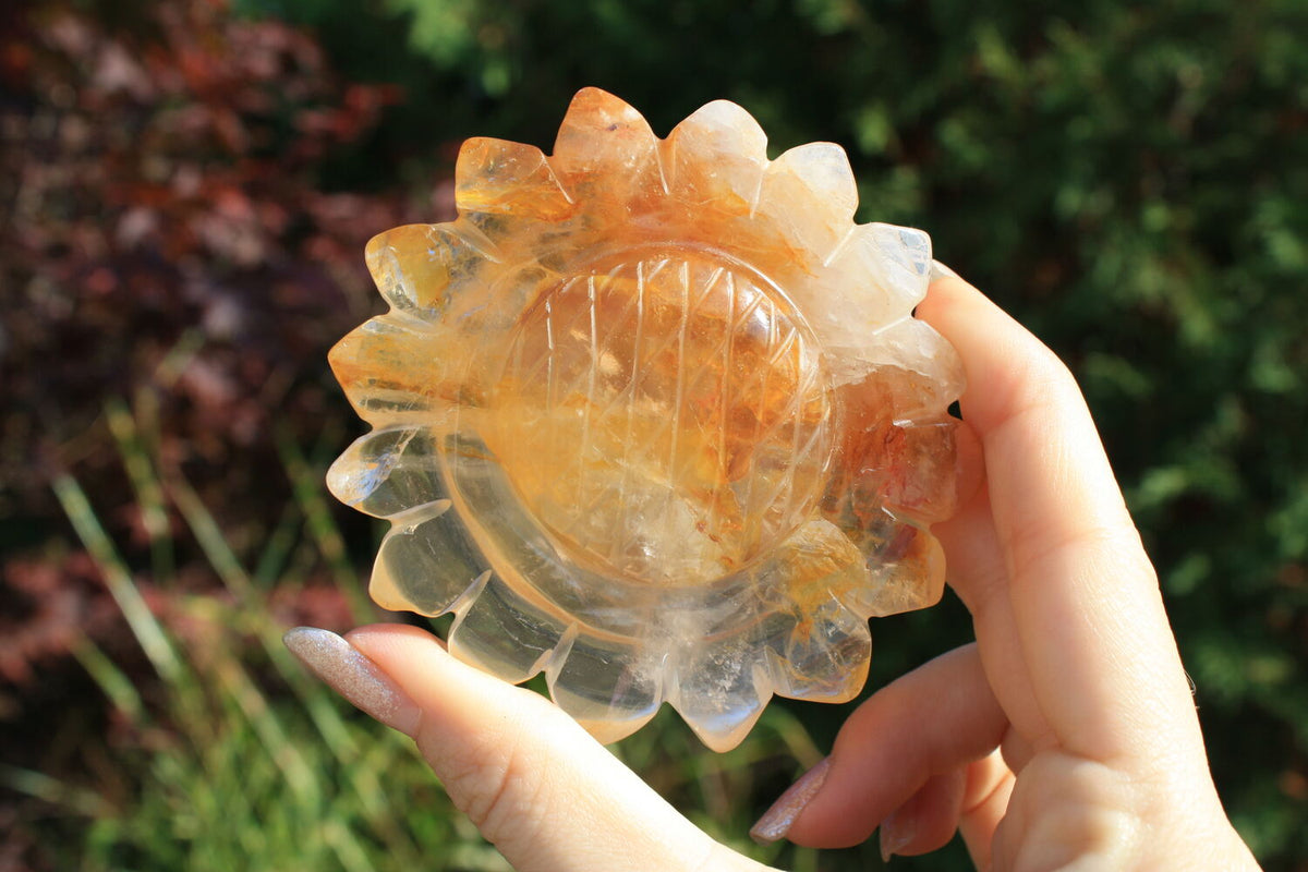 crystal sunflower