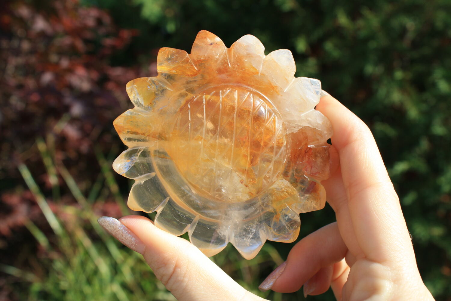 crystal sunflower