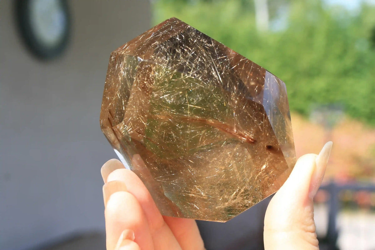 Smokey Golden Rutile Freeform