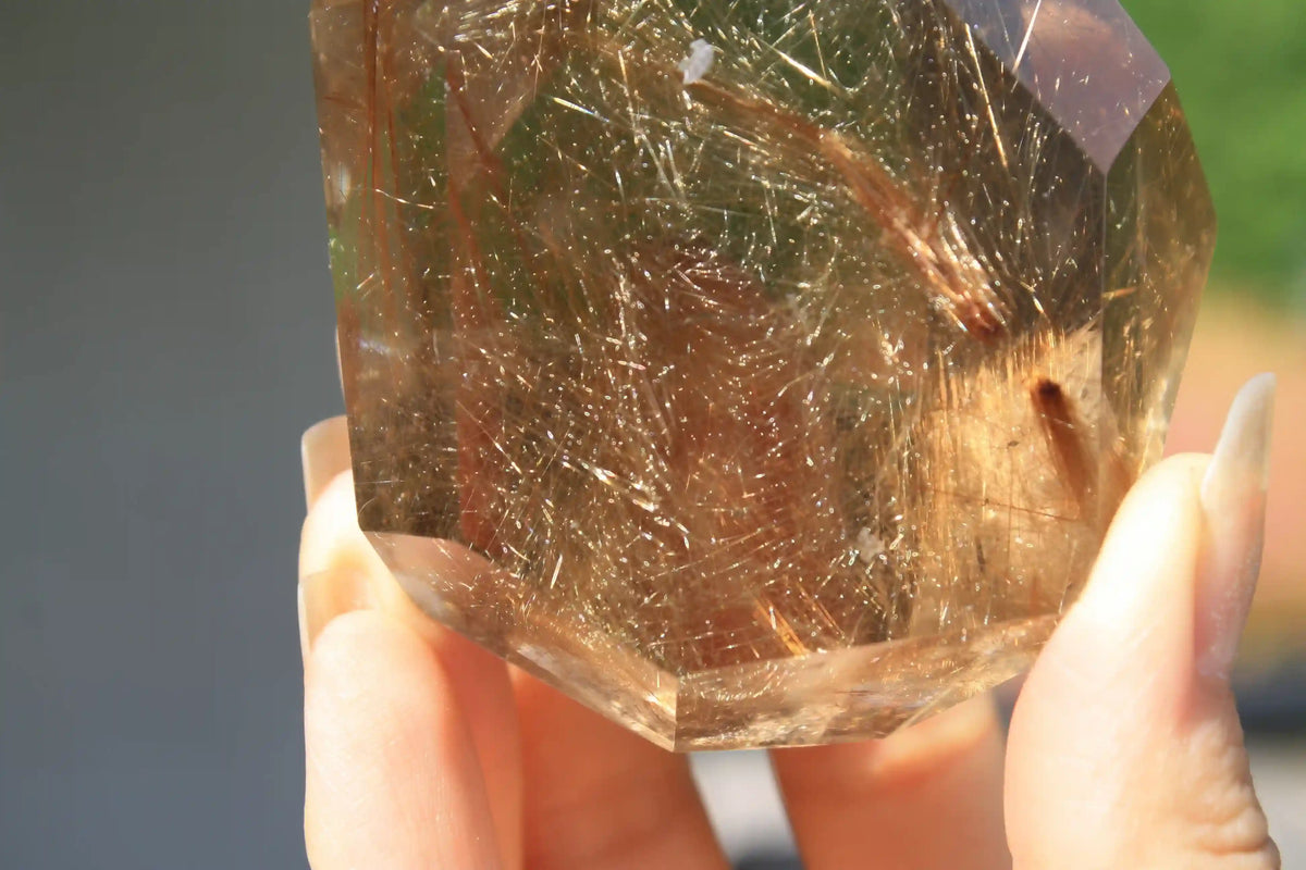 Smokey Golden Rutile Freeform