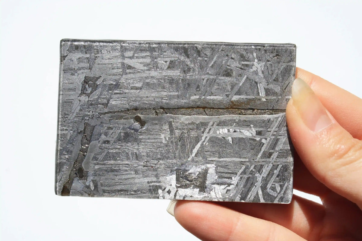 Aletai Meteorite, aletai meteorite, crystal shop, meteorite on stand, crystals from space, moldavite, Widmanstätten Pattern, iron meteorite 