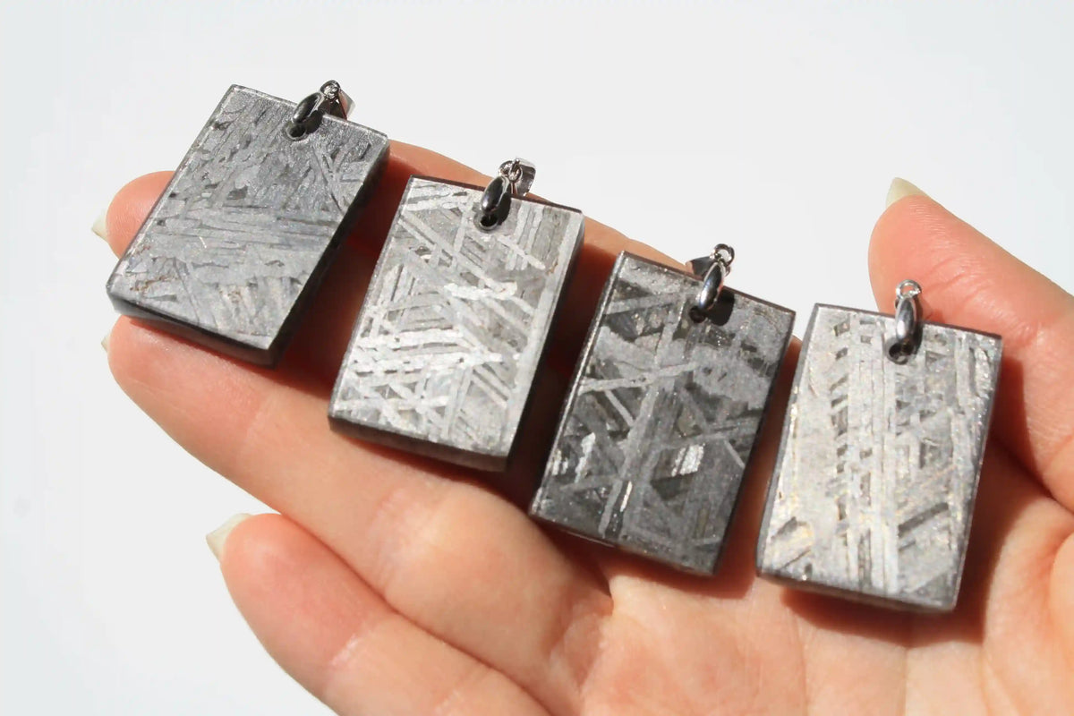 Aletai Meteorite Pendants set in S925 Silver