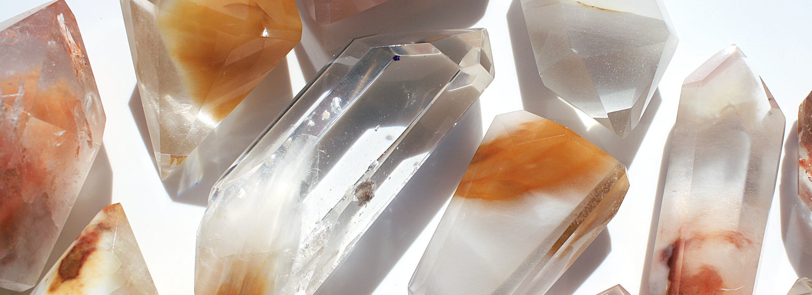 Amphibole crystals, rare quartz with golden inclusions, healing stone for meditation and spiritual insight