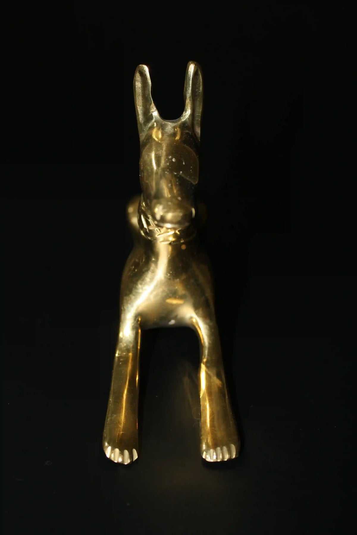 Egyptian Jackal Statue Anubis God - Small