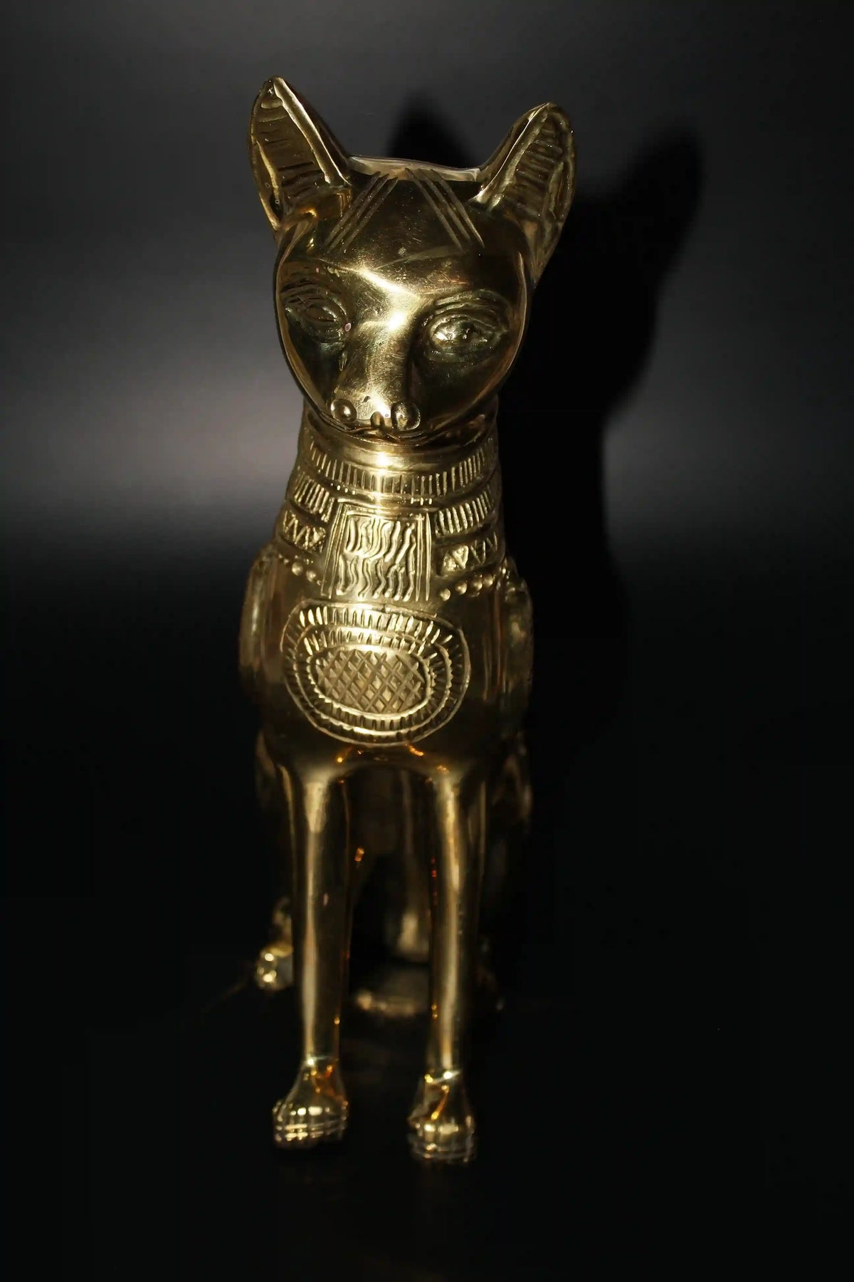 LARGE Egyptian Cat Bastet Statue from Egypt