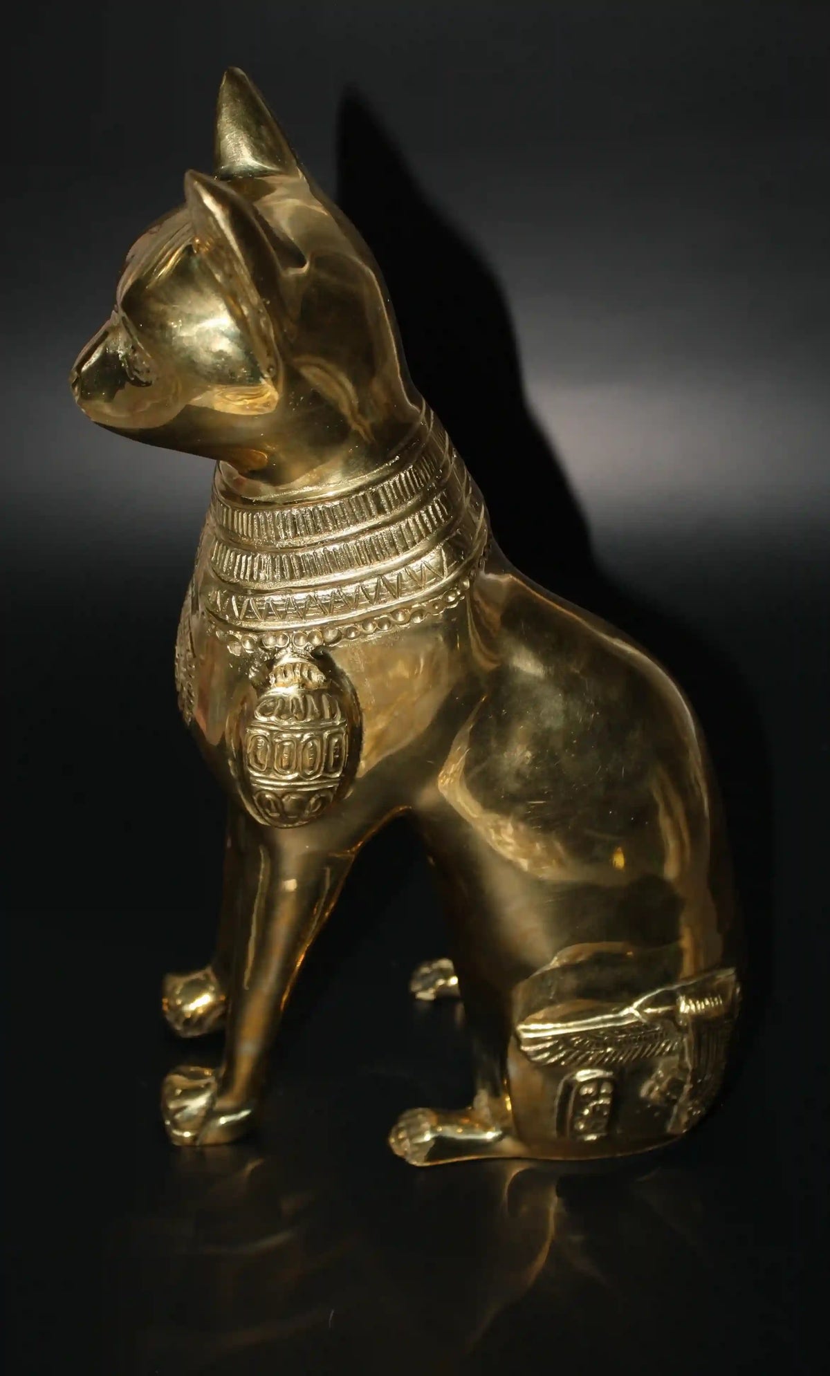 LARGE Egyptian Cat Bastet Statue from Egypt