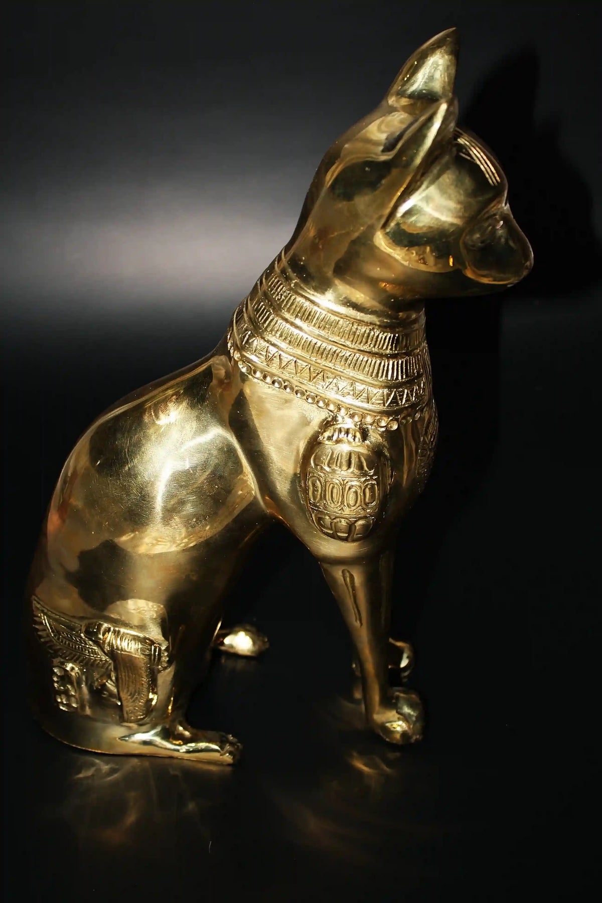 LARGE Egyptian Cat Bastet Statue from Egypt