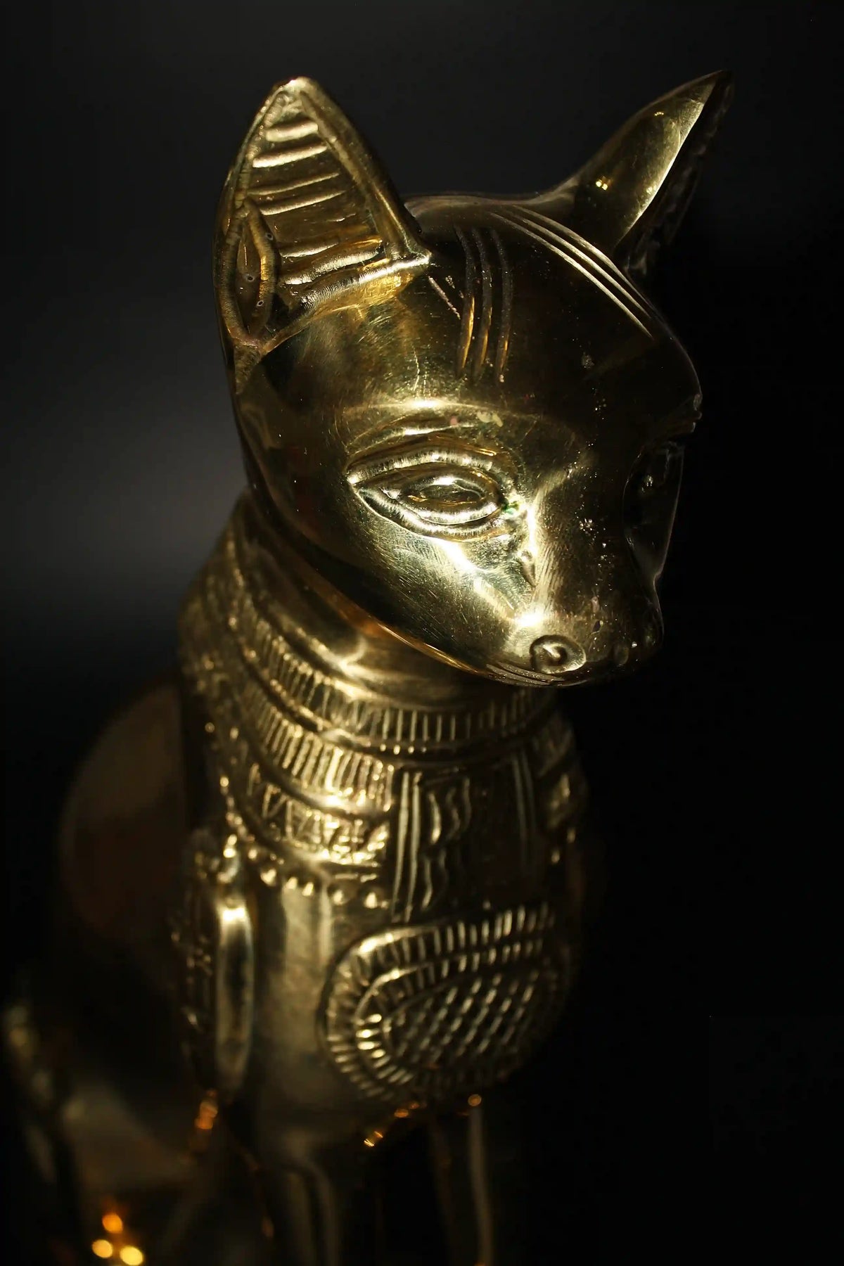 LARGE Egyptian Cat Bastet Statue from Egypt