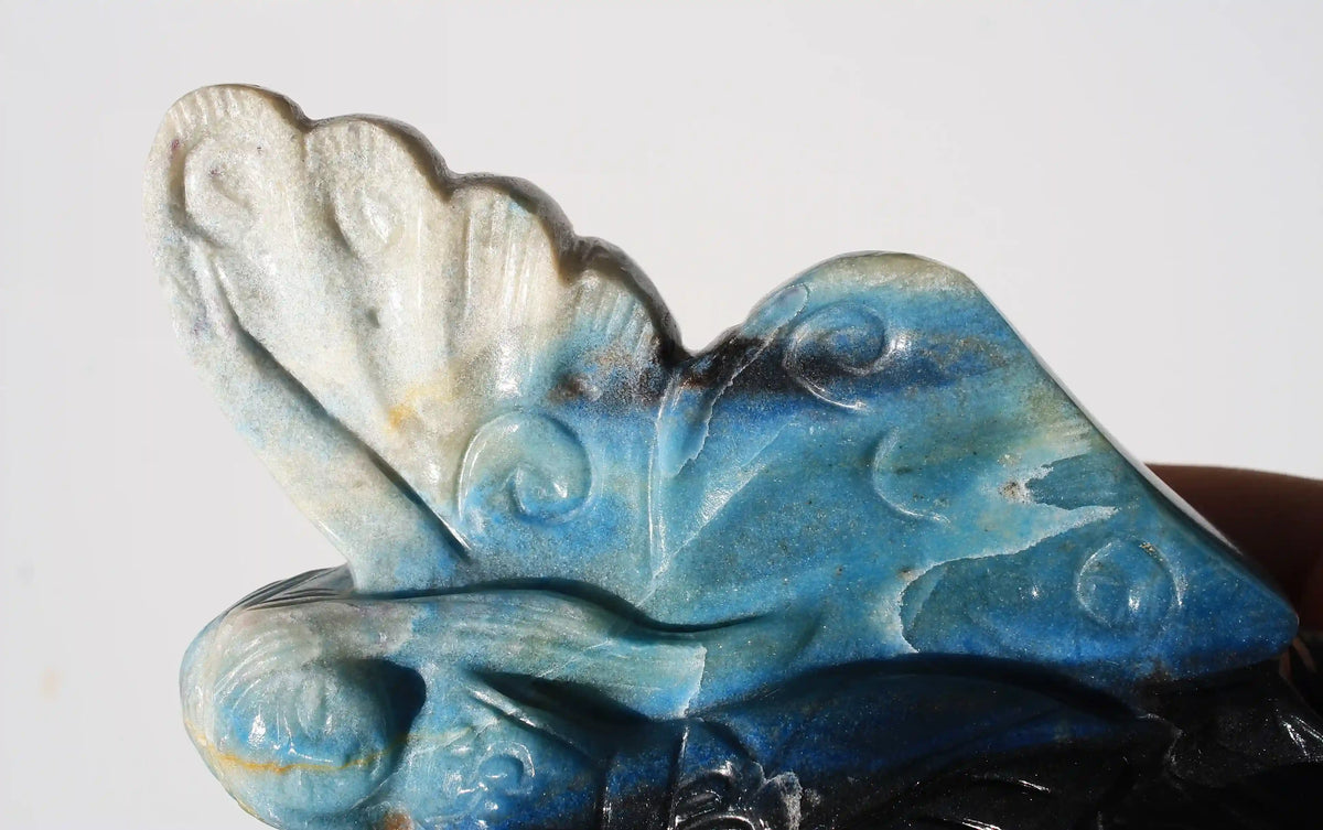 Trolleite Crystal Fairy Carving by Vikas Meena