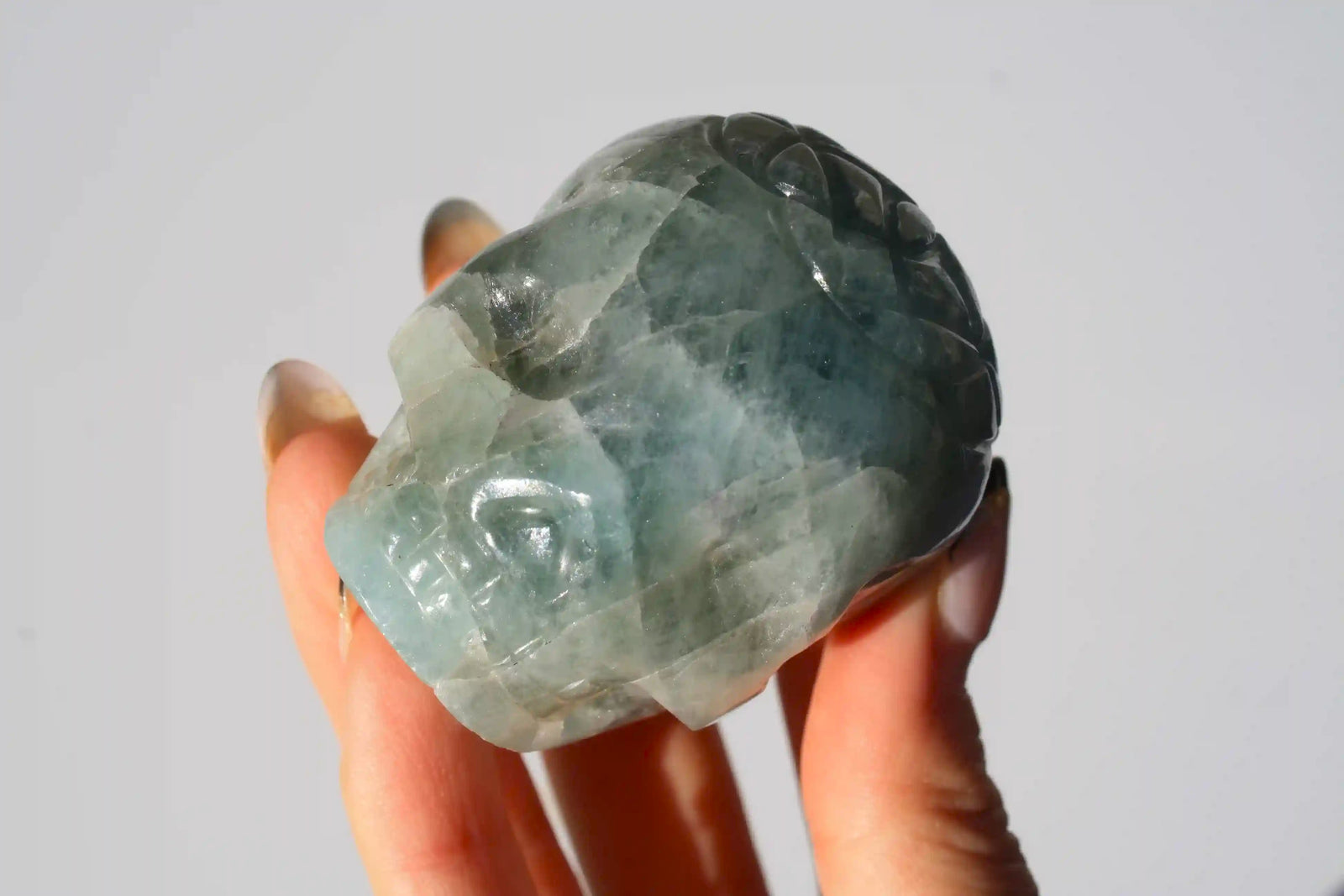 Aquamarine flower of life crystal carving, vikas meena carving, Aquamarine, Canadian crystals, flower of life skull, Aquamarine crystal, Crystal Skull, Aquamarine skull, crystal skull