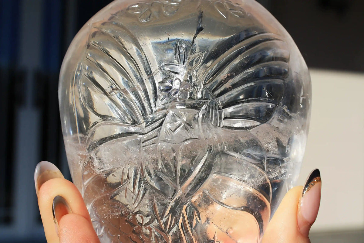 Fairy carving, vikas meena carving, Himalayan quartz , Canadian crystals, fairy crystal carving, fairy carved crystal 
