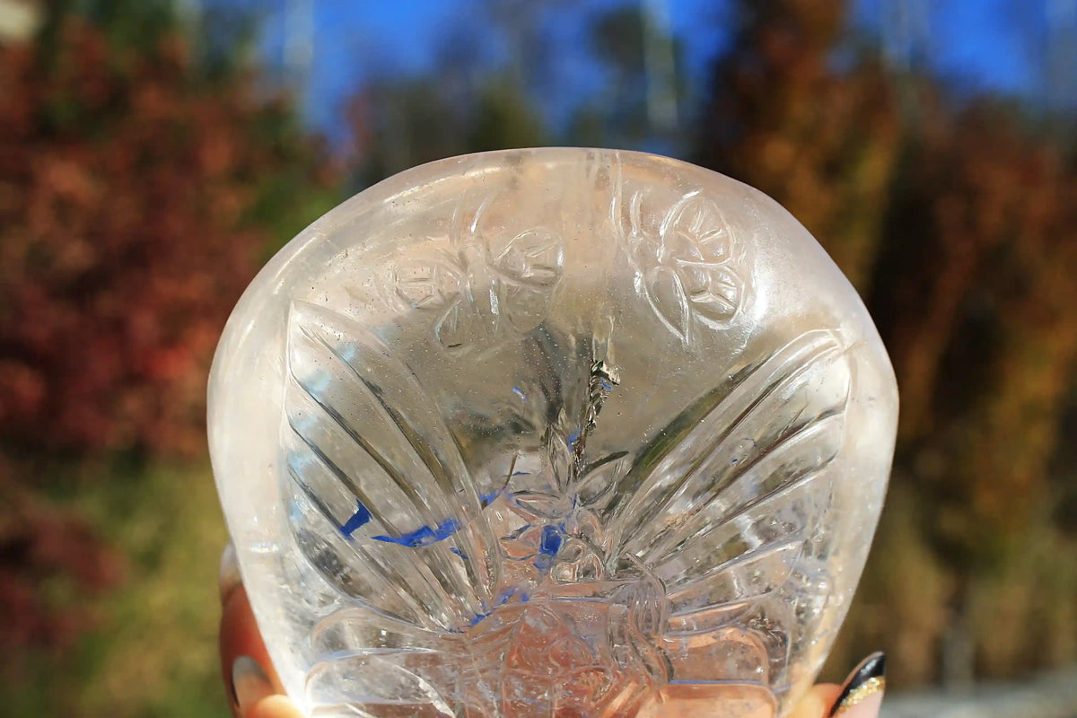 Fairy Himalayan Quartz Crystal Carving by Vikas Meena