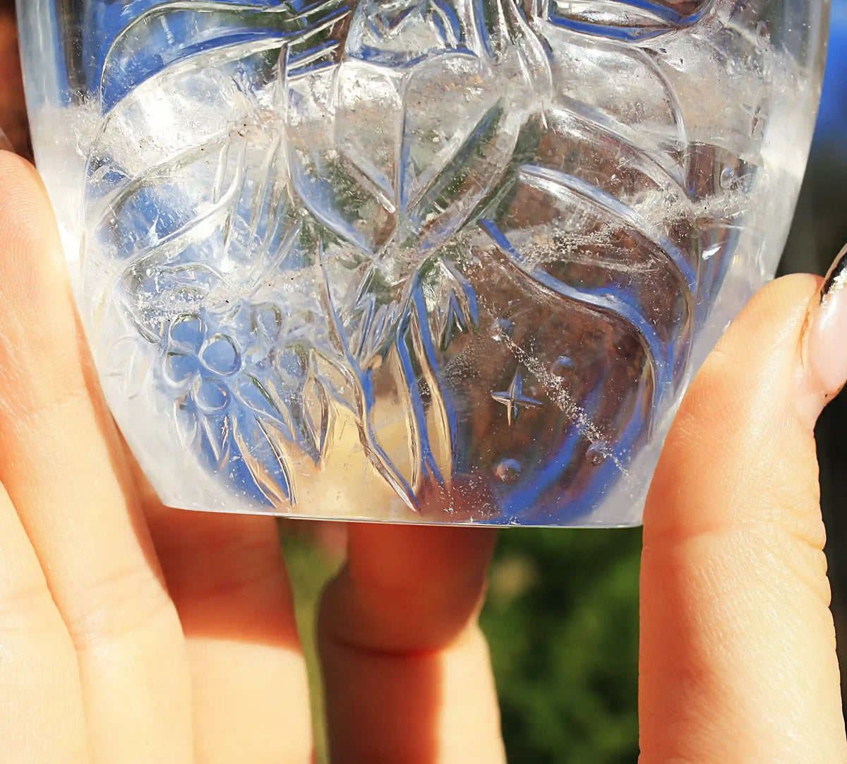 Fairy Himalayan Quartz Crystal Carving by Vikas Meena