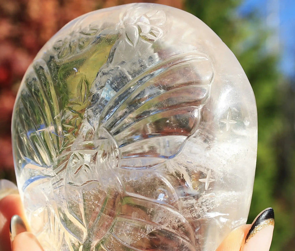 Fairy Himalayan Quartz Crystal Carving by Vikas Meena