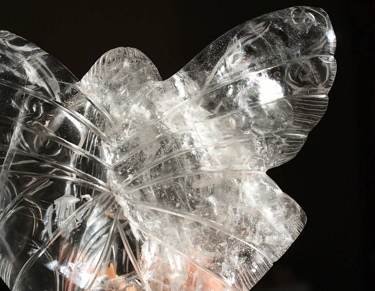 Crystal Fairy Himalayan Quartz Carving by Vikas Meena