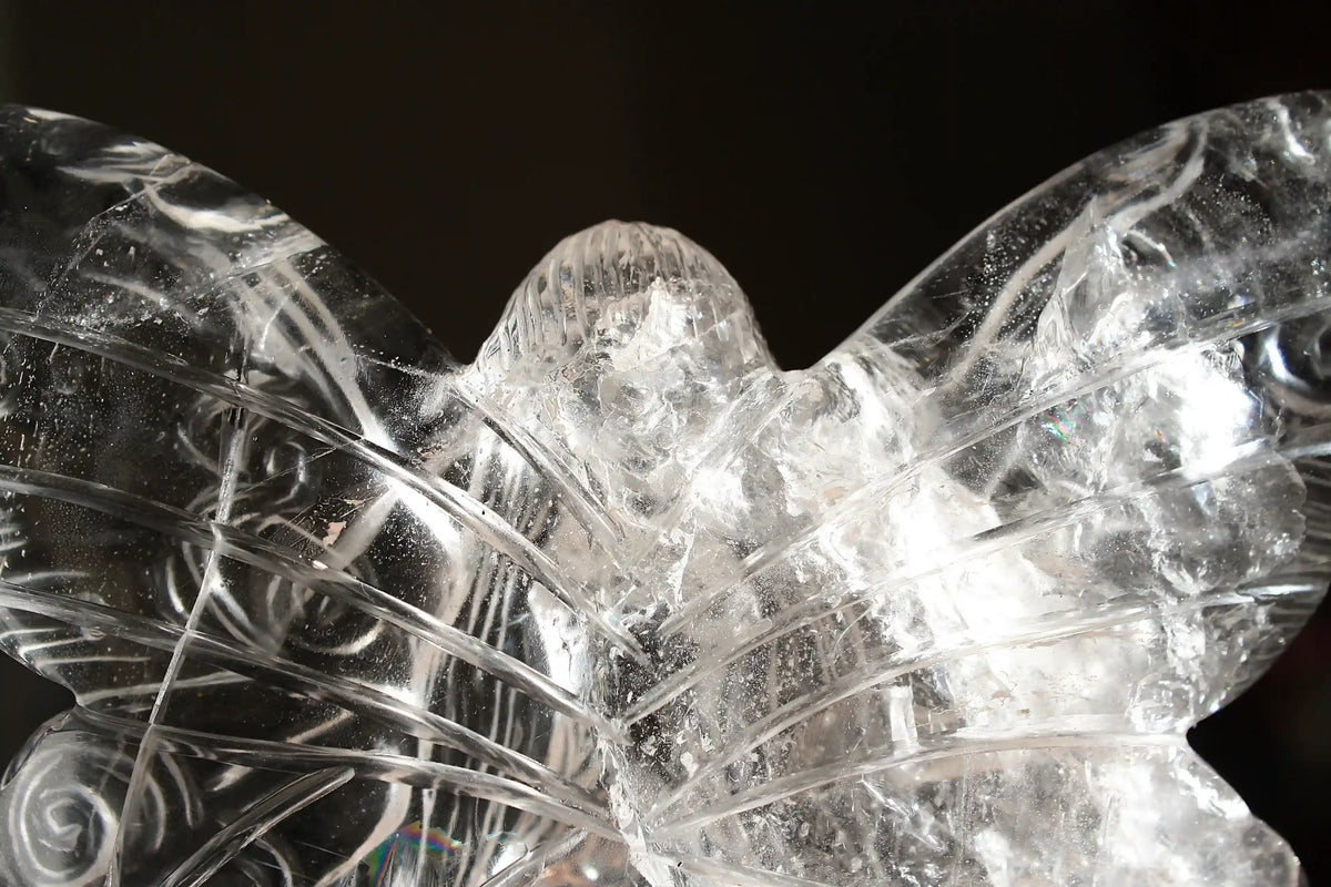 Crystal Fairy Himalayan Quartz Carving by Vikas Meena