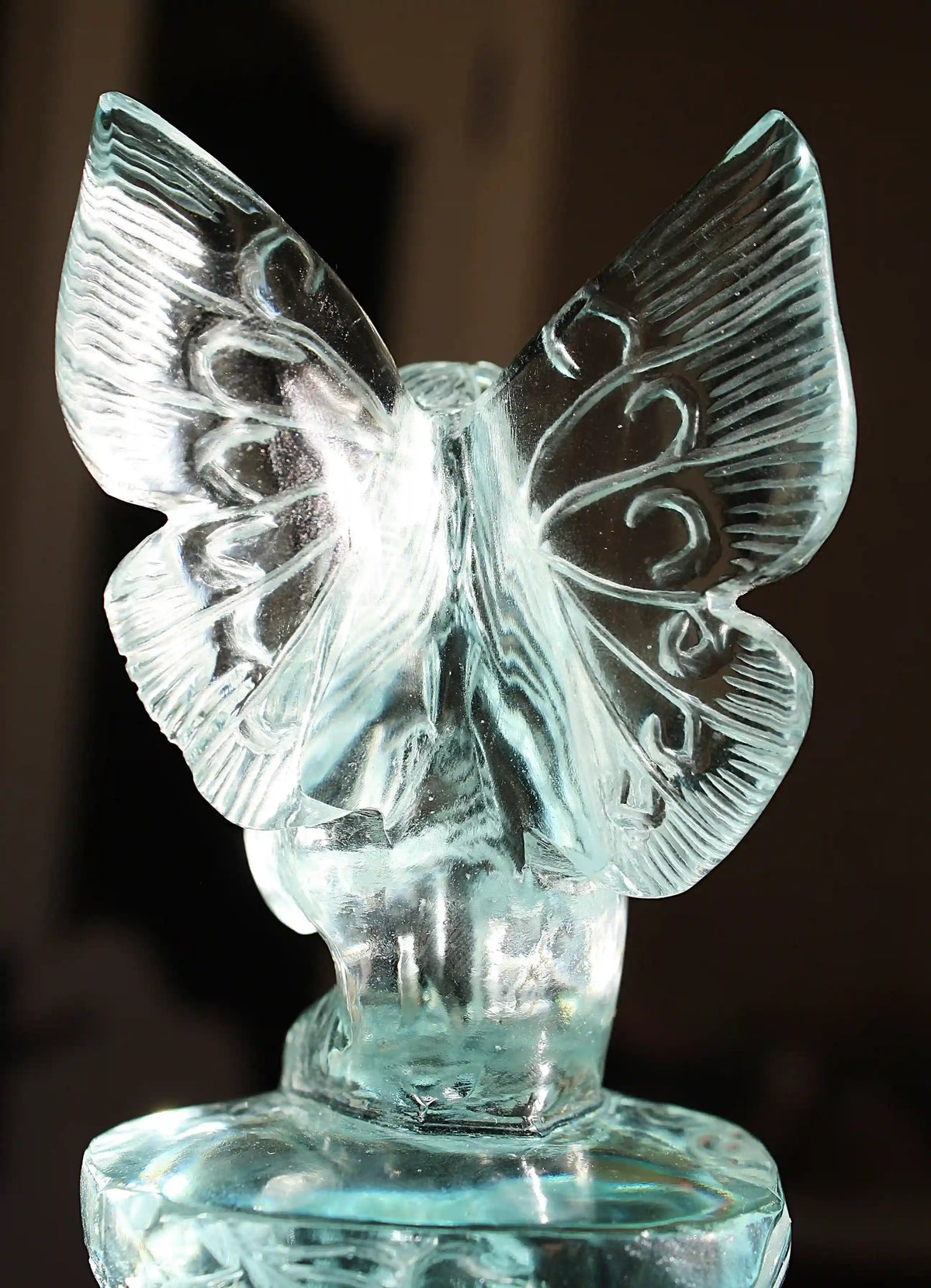 Fairy carving, vikas meena carving, Blue obsidian, Canadian crystals, fairy crystal carving, fairy carved crystal, Fairy crystal, master carved crystal