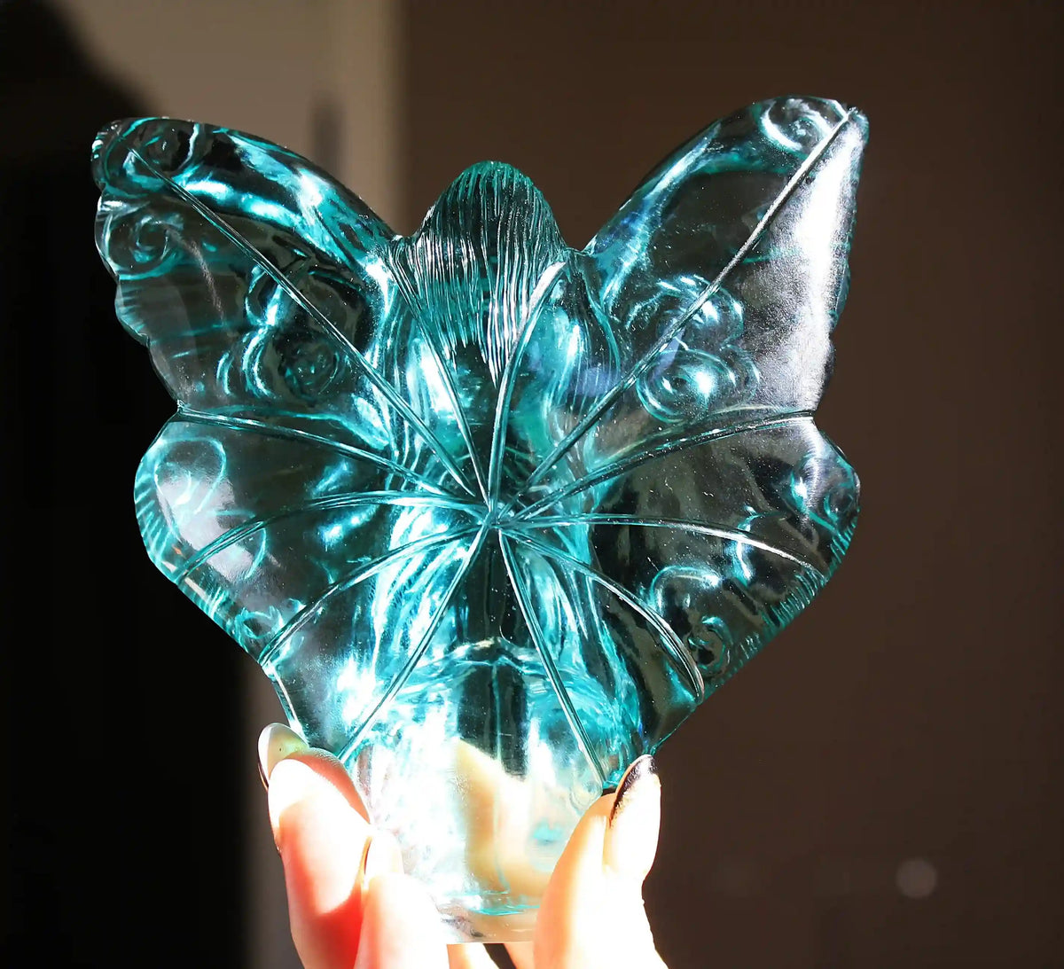 Fairy carving, vikas meena carving, Blue obsidian, Canadian crystals, fairy crystal carving, fairy carved crystal, Fairy crystal, master carved crystal