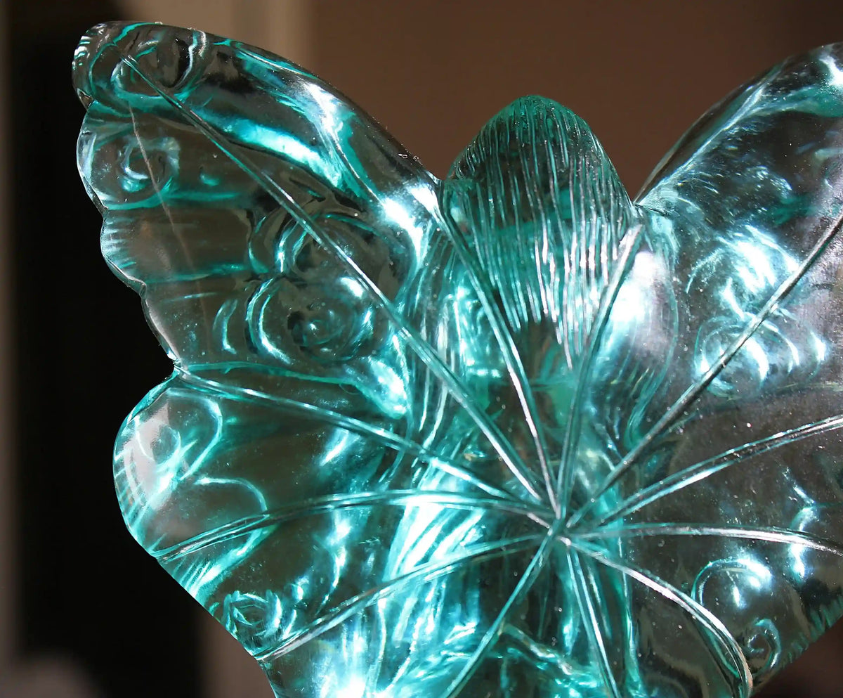 Fairy carving, vikas meena carving, Blue obsidian, Canadian crystals, fairy crystal carving, fairy carved crystal, Fairy crystal, master carved crystal