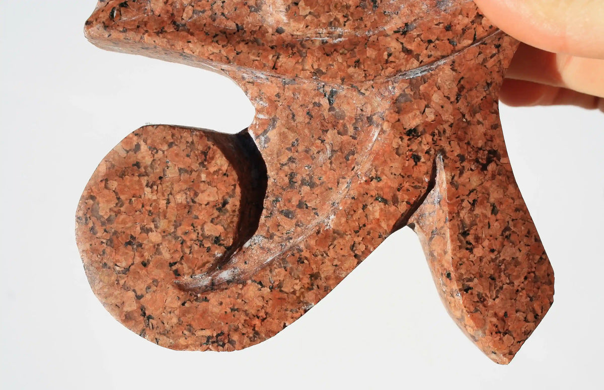 Eye of Horus carved from The Great Pyramid Stone