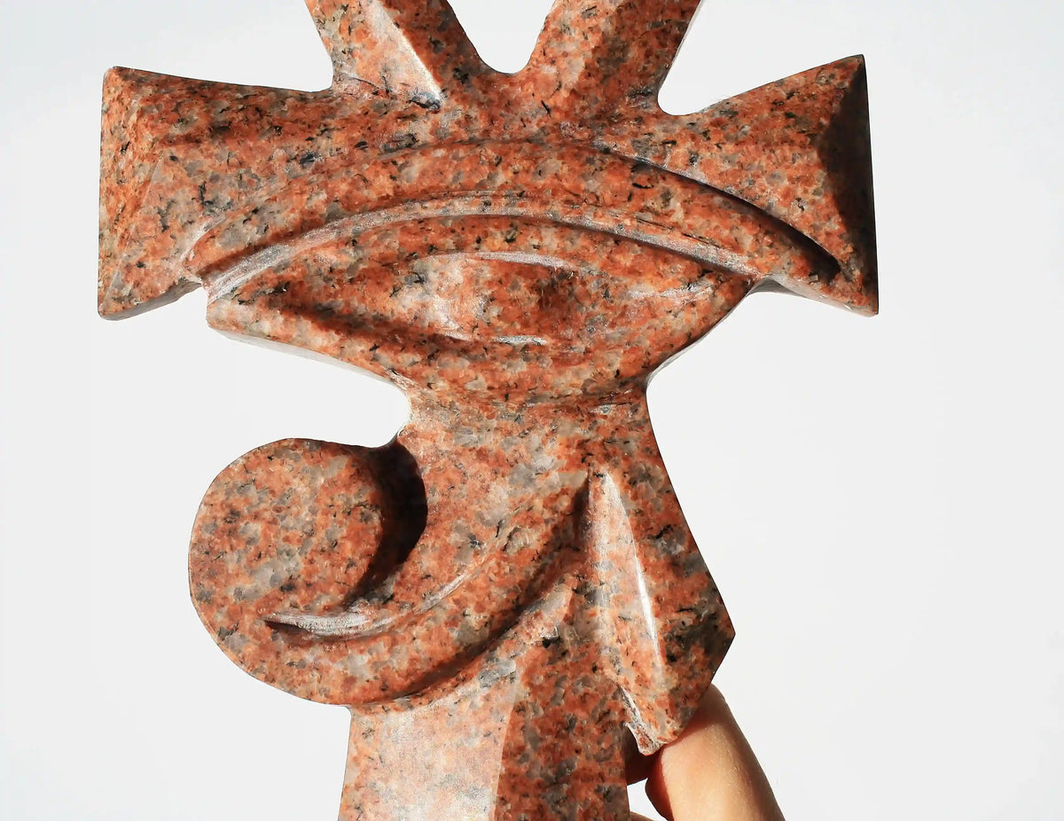 Egyptian Temple Stone, Ankh, Ankh carving, Ankh statue, Egyptian ankh, horus eye with ankh, Egyptian ankh with horus eye