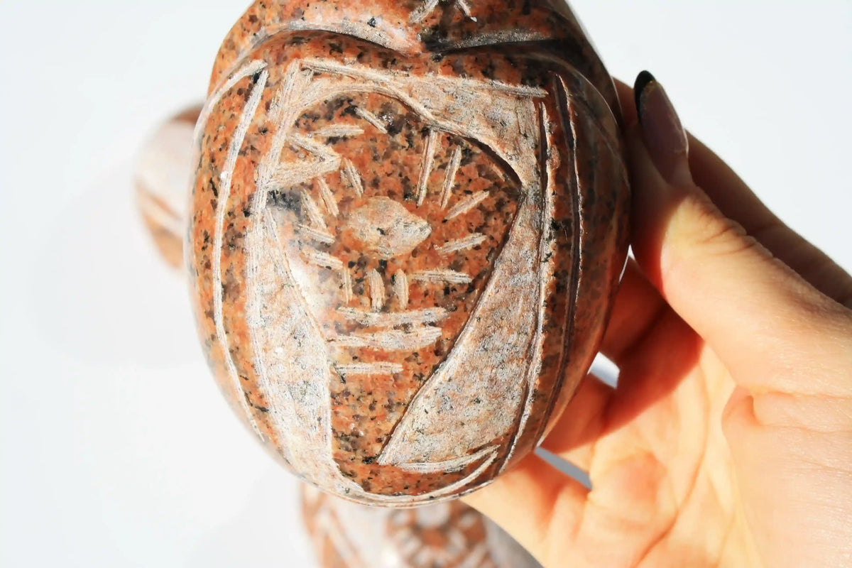 Egyptian scarab beetle, scarab beetle, carved scarab beetle, scarab beetle temple stone, Egyptian temple stone, tomb stone, cobra carving