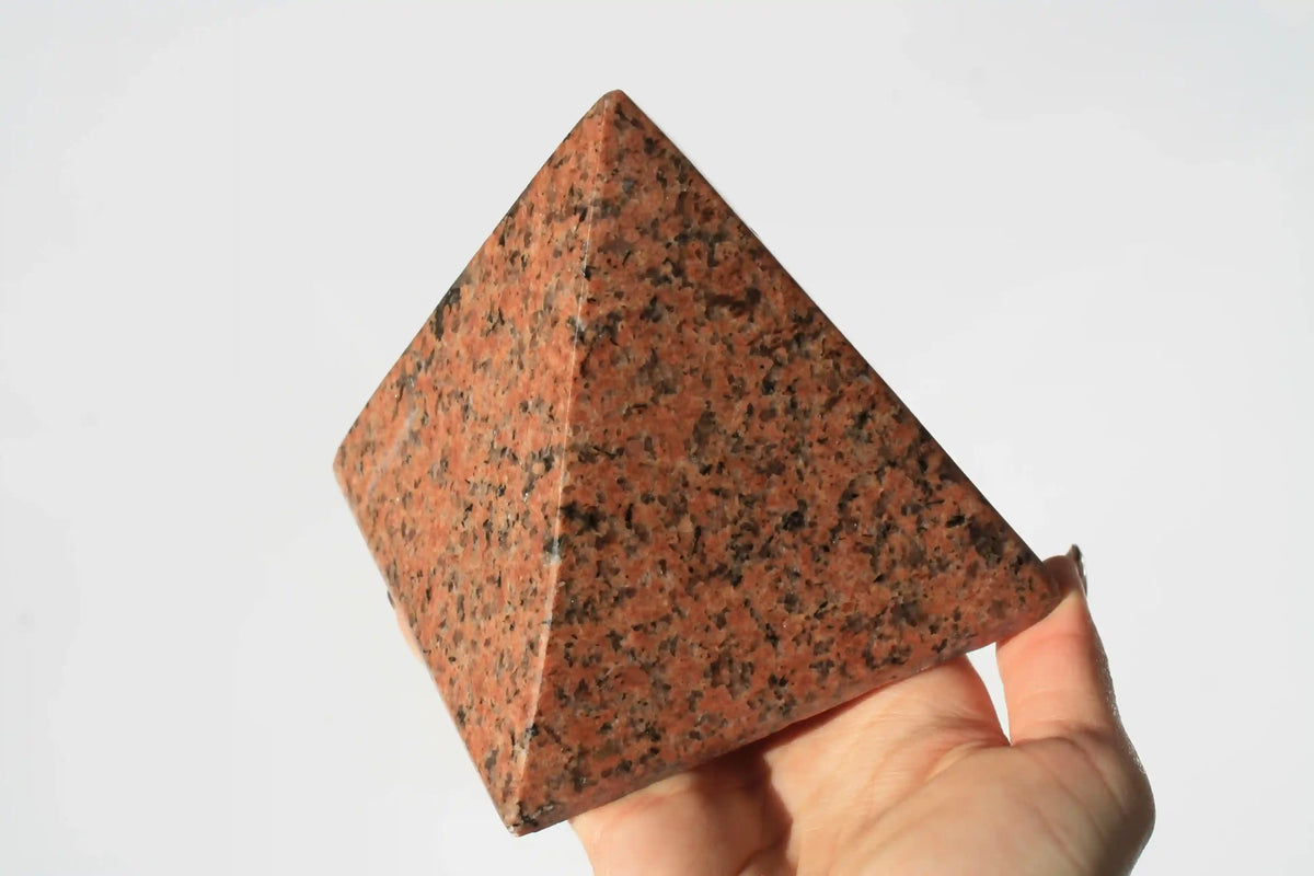 Pyramid carved from The Great Pyramid Stone