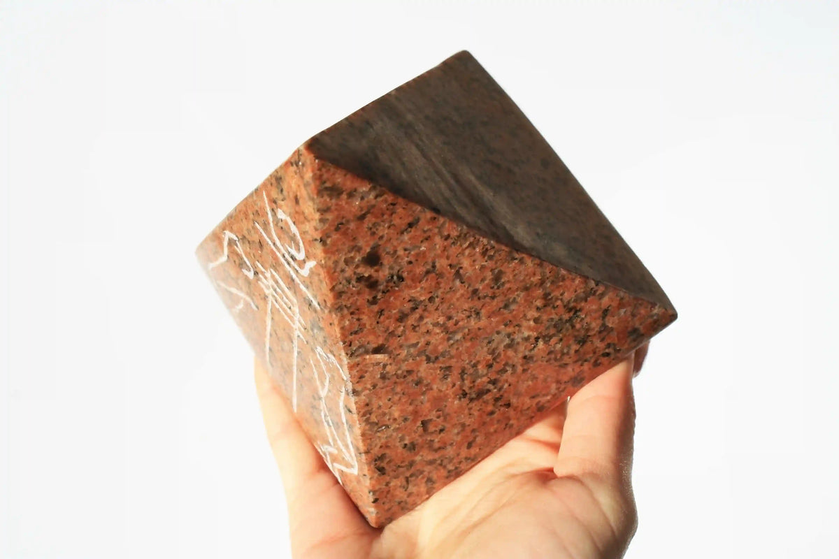 Pyramid carved from The Great Pyramid Stone