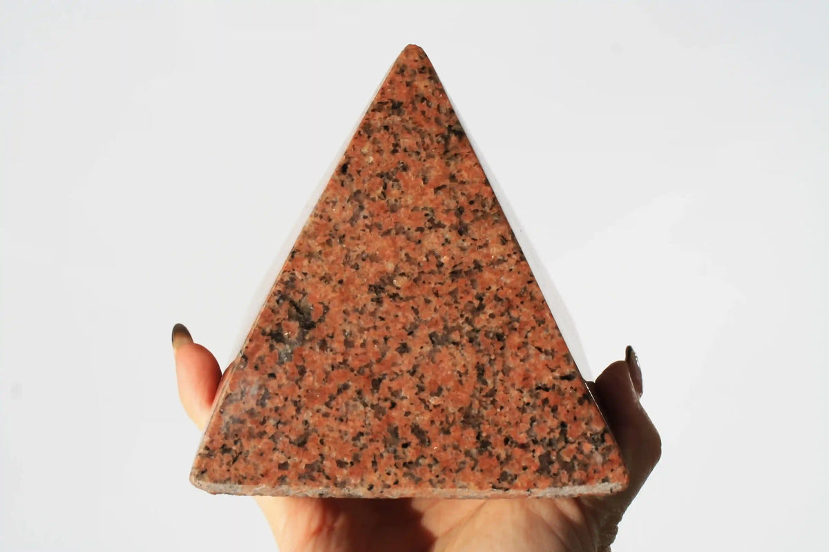 Pyramid carved from The Great Pyramid Stone