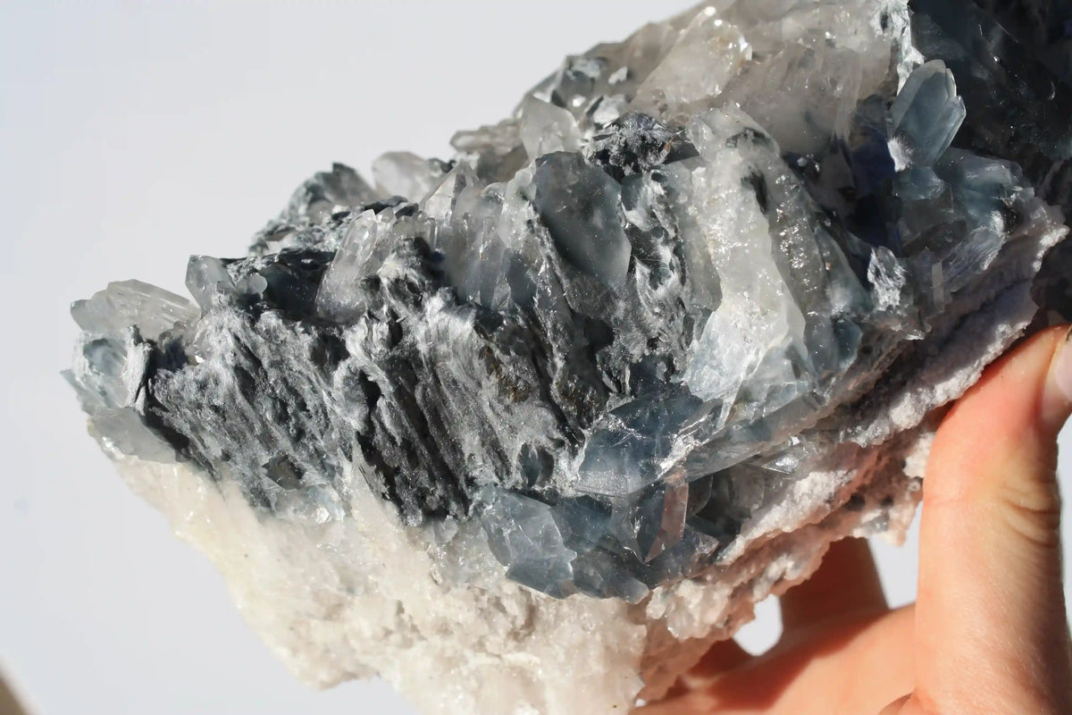 Large Blue Tara Cluster from Brazil